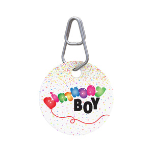 Birthday Boy Pet ID Tag