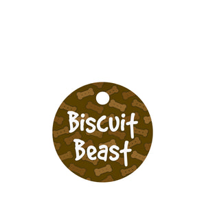 Biscuit Beast Pet ID Tag