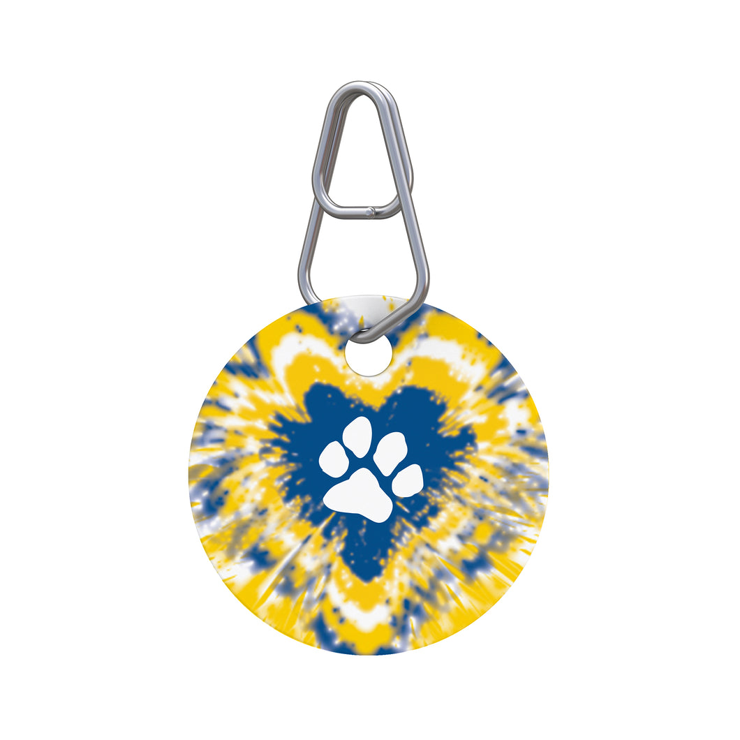 Tie-Dye Pet ID Tag