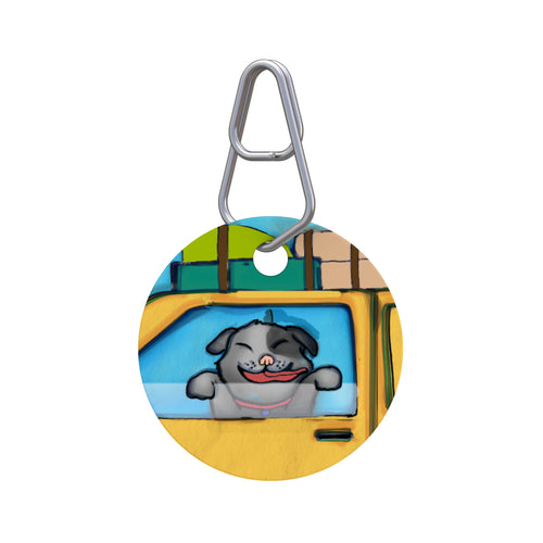 Road Trip Pet ID Tag