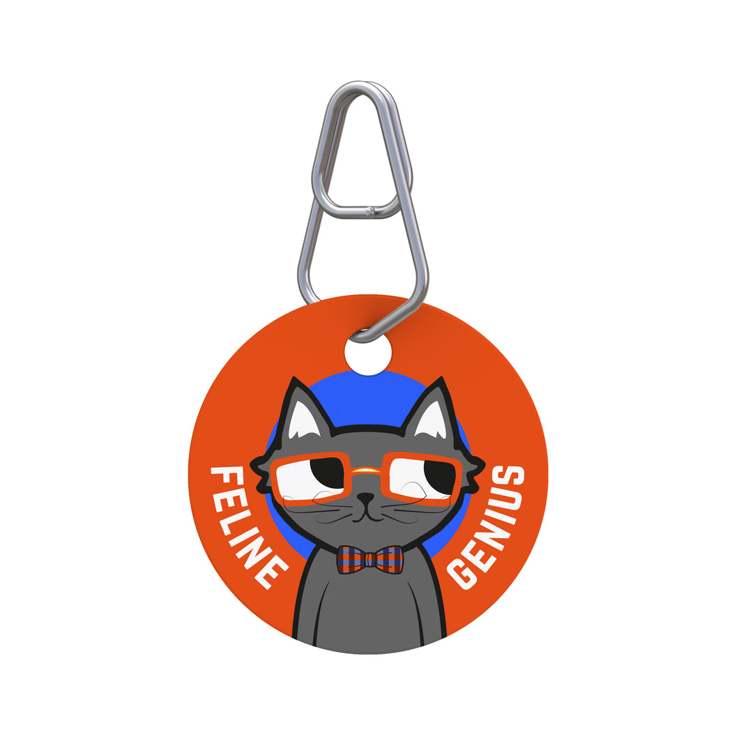 Feline Genius Pet ID Tag