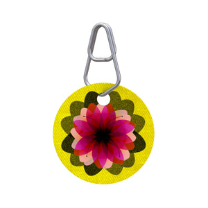 Flower Pet ID Tag