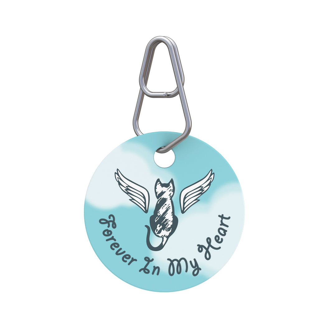 Forever in My Heart—Cat Pet ID Tag