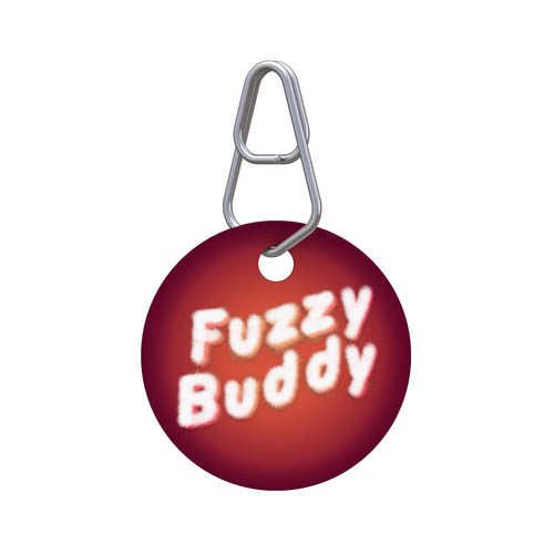 Fuzzy Buddy Pet ID Tag