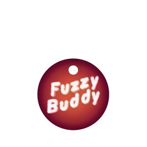 Fuzzy Buddy Pet ID Tag
