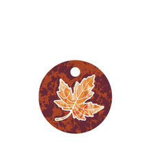Autumn Leaf Pet ID Tag