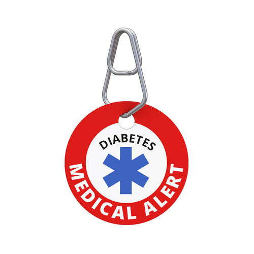 Medical Alert—Diabetes Pet ID Tag