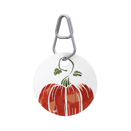 Pumpkin Pet ID Tag