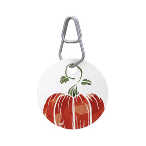 Pumpkin Pet ID Tag