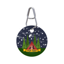 Pup Tent Pet ID Tag