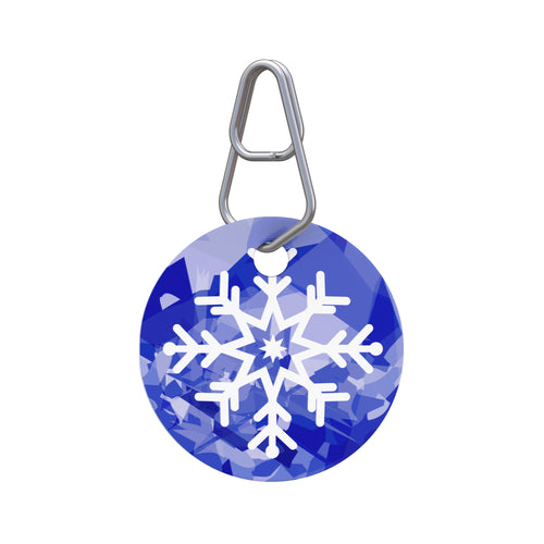 Snowflake Pet ID Tag