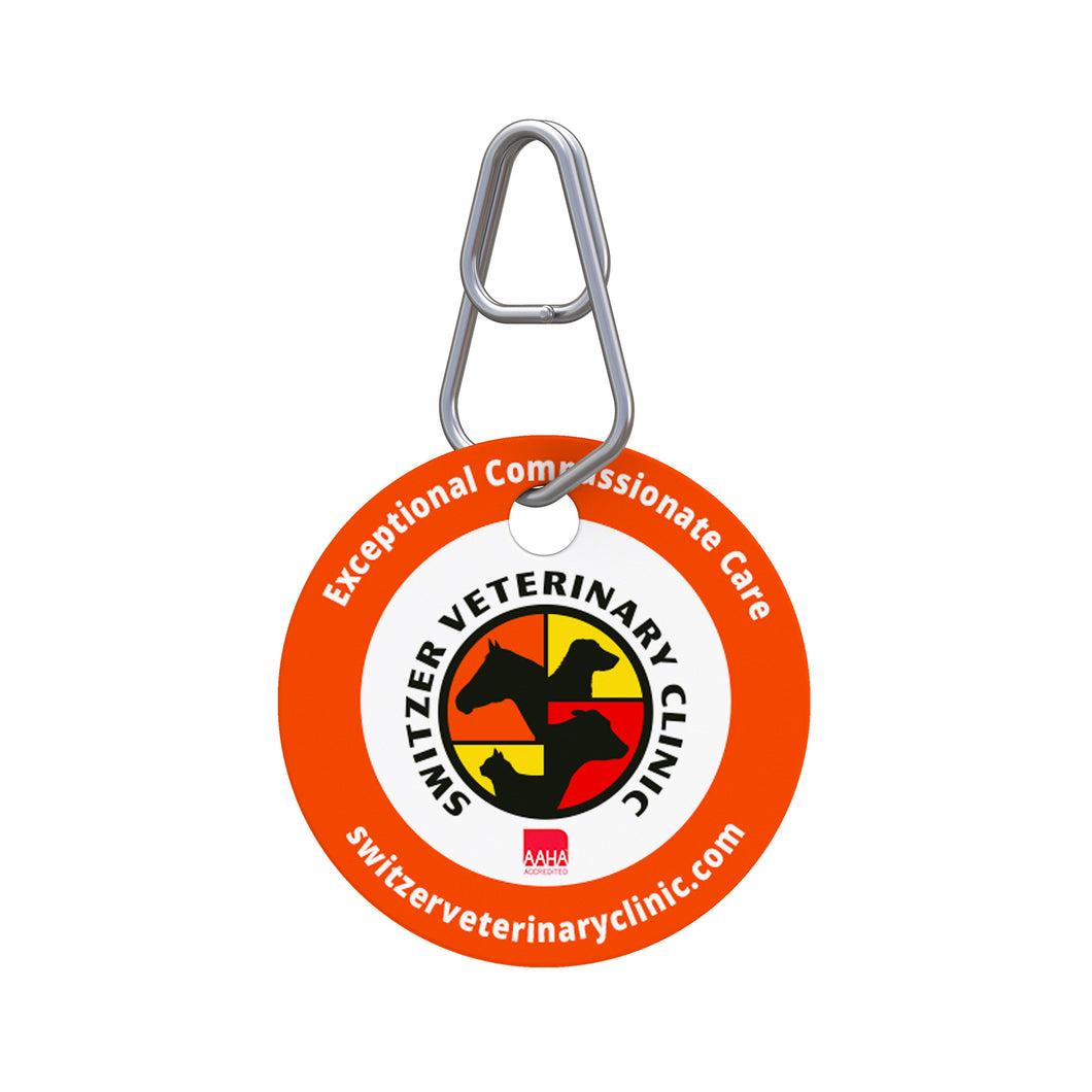 Switzer Veterinary Clinic Alpena MI Pet ID Tag