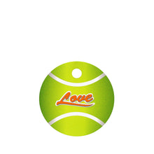 Tennis Ball Pet ID Tag